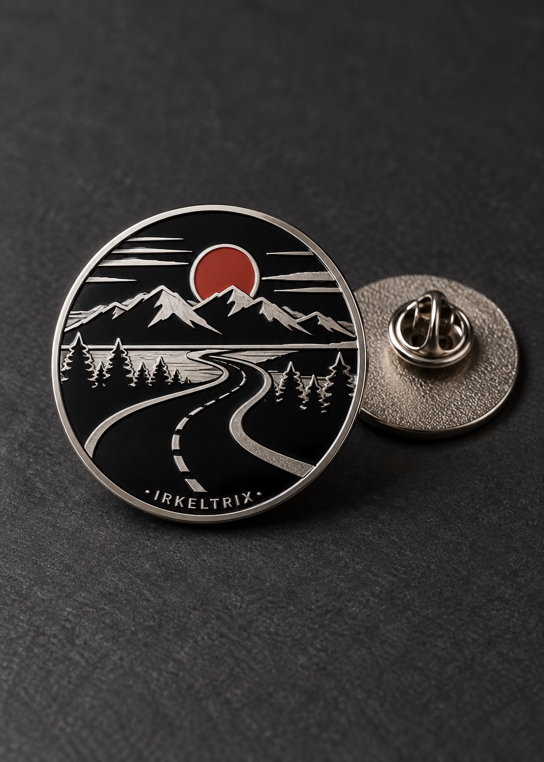 Open Road Enamel Pin